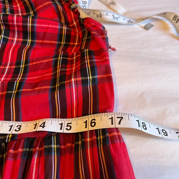 NWT J.Crew size 0 Tartan plaid midi dress - Picture 9 of 11